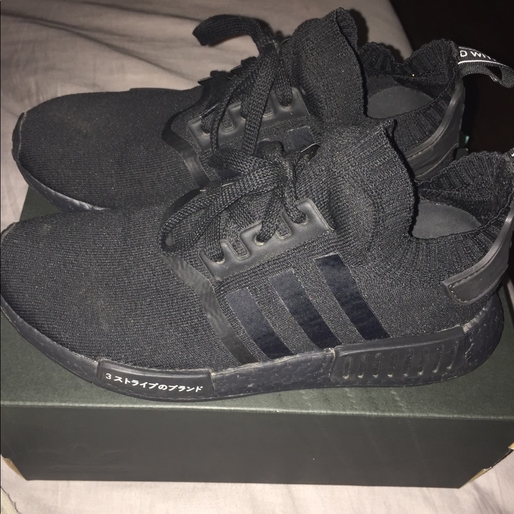 Japanese Triple Black Adidas NMD
